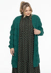 Cardigan AJOUR - green