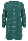 Cardigan AJOUR - green - #4