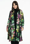 Cardigan scarf ORCHIDEE - black