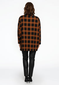 Pullover turtle neck CHECK - black - #3