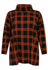 Pullover turtle neck CHECK - black - #4