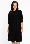 Dress buttoned DOLCE - black