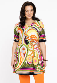 Tunic wide bottom HAVANA - orange - #1