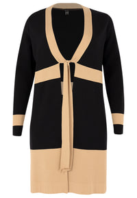 Cardigan Knot Knitted - black - #4