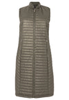 Puff Bodywarmer Horizontal Lines - green - #4