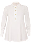 Blouse flare puff sleeve DOLCE - ecru - #4