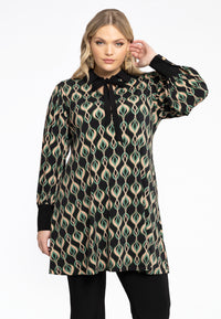 Tunic wide bottom JADE - black - #2