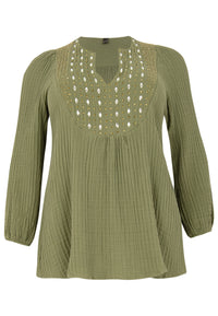 Blouse beads BUBBLE - light green - #4