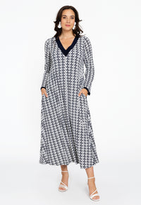 Dress swing LOGO Y - ecru - #1