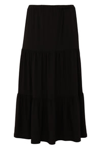 Skirt long puckering DOLCE - black - #3