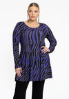 Tunic wide bottom LINA - black
