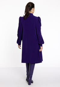 Dress puff sleeve DOLCE - purple - #3