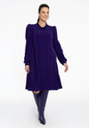 Dress puff sleeve DOLCE - purple - #2