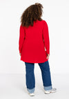 Tunic V neck DOLCE - red - #3