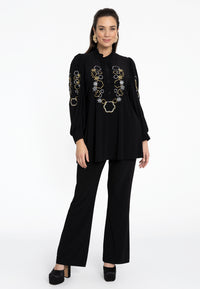 Tunic embroidered DOLCE - black - #2