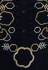 Tunic embroidered DOLCE - blue - #3