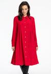 Dress boxpleats DOLCE - red