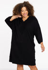 Sweater dress LOUNGE - black