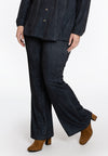 Trousers bootleg DENIM DOLCE - black - #2