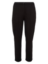 Tapered trousers VERO - black