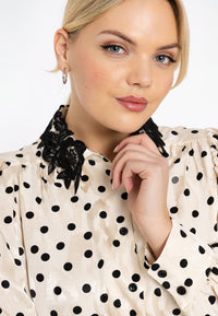 Blouse DOTTY - ecru - #2