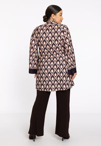 Tunic wide bottom GOCCIA - purple - #2