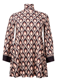 Tunic wide bottom GOCCIA - purple - #3