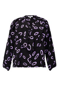 Blouse LOOPS - black - #4