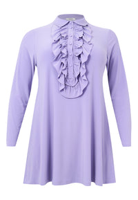 Blouse wide bottom DOLCE - light purple - #4
