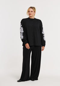 Blouse TWILL - black - #2