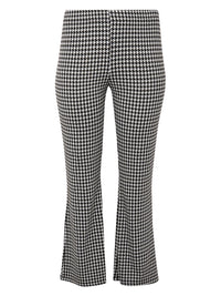 Trousers bootcut CHECK - black - #6