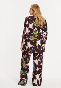 Tunic flare ELODEA - dark red - #3