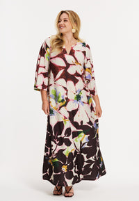 Maxi dress ELODEA - dark red - #3