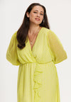 Dress VICHY - yellow