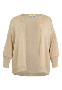Cardigan METALLIC - gold - #4