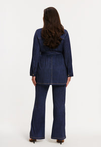 Blouse DENIM DOLCE - blue - #3