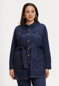 Blouse DENIM DOLCE - blue - #2