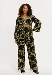 Tunic wrap PARADISE - yellow - #2