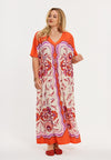 Maxi dress FLAMINGO - orange - #1