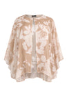 Shrug BLURRED ROSES - light brown