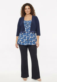 Shrug loose UNI DOLCE - blue - #2