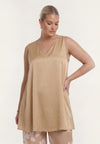 Singlet Swing SATIN SAND - light brown