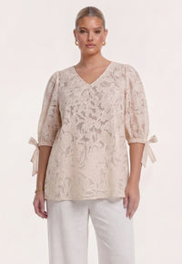 Tunic PREPPY - light brown - #3