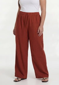 Trousers BRICK - dark red - #3