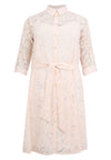 Dress drawstring PREPPY - light brown - #4