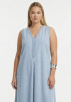 Dress Swing INDIGO - light blue