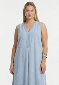 Dress Swing INDIGO - light blue - #2