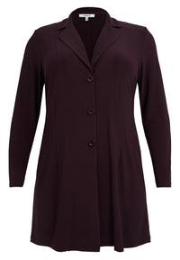 Blazer long UNI DOLCE - dark purple - #3