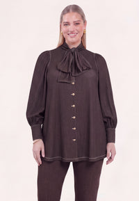 Tunic DENIM DOLCE BROWN - #2