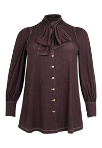 Tunic DENIM DOLCE BROWN - #2